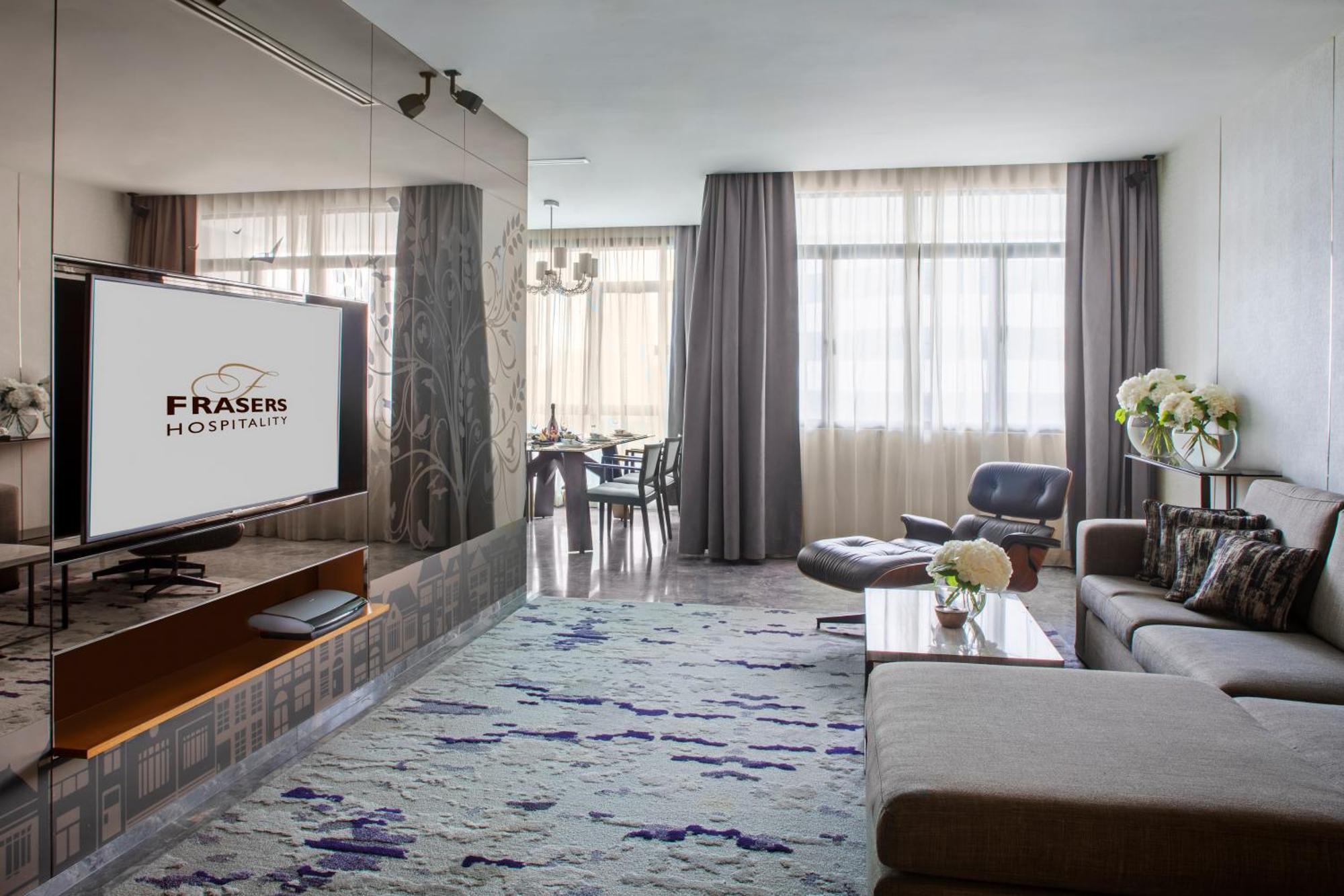 Fraser Suites Singapur Exterior foto