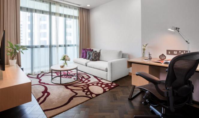 Fraser Suites Singapur Exterior foto